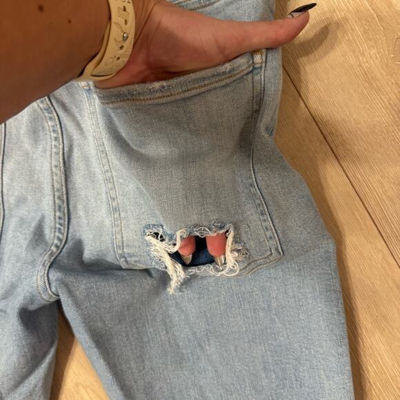 Agolde Women’s Sophie High Rise Skinny Crop in Parallel Size 30 - Picture 13 of 15